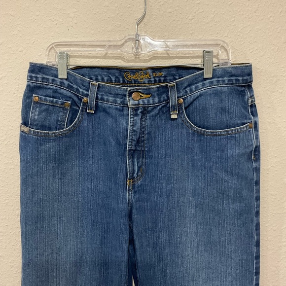Cruel Girl Dakota Jeans Slim Hip Boot Cut Leg Performance Rise Jr Size 13 Short - Picture 2 of 13